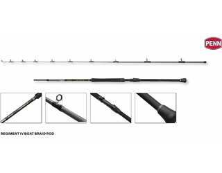 CAÑA PENN REGIMENT IV BOAT BRAID 822 - 250 12-20lb