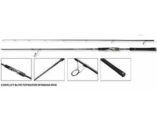 CAÑA PENN CONFLICT ELITE TOPWATER 8ft2 240 8-35g MF CAÑA PENN CONFLICT ELITE TOPWATER 8ft2 240 8-35g MF