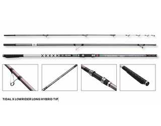 CAÑA PENN TIDAL X 420 100-250g TIDAL X LOWRIDER LONG HYBRID TIP
