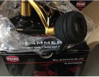 CARRETE PENN SLAMMER IV 2500 HS SPIN REEL_1  CARRETE PENN SLAMMER IV 2500 HS SPIN REEL_1