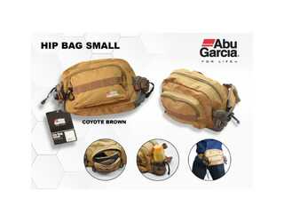 RIÑONERA ABU GARCIA HIP BAG SMALL 2 COYOTE BROWN  RIÑONERA ABU GARCIA HIP BAG SMALL 2 COYOTE BROWN