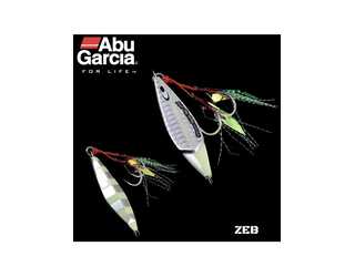 ABU GARCIA SALTY STAGE SHORE SKID JIG 60G - ZEB  ABU GARCIA SALTY STAGE SHORE SKID JIG 60G - ZEB