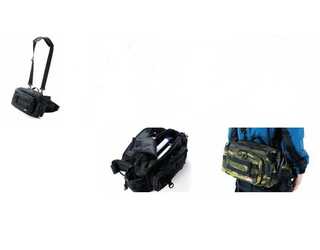 BOLSA CINTURA ABU GARCIA HIP BAG LARGE 2 BLACK  BOLSA CINTURA ABU GARCIA HIP BAG LARGE 2 BLACK