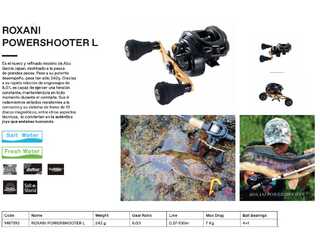 CARRETE ABU GARCIA ROXANI POWER SHOOTER L