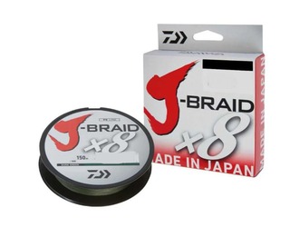 DAIWA J-BRAID X8 DARK GREEN 300m 0.20mm 13KG DAIWA J-BRAID X8 DARK GREEN 300m 0.20mm 13KG