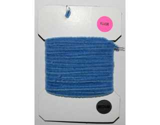 WAPSI FLUOR NYLON CHENILLE MEDIUM, BLUE  WAPSI FLUOR NYLON CHENILLE MEDIUM, BLUE
