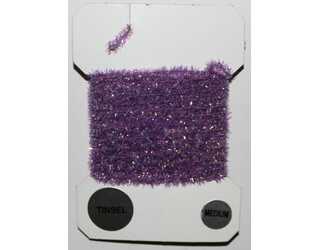WAPSI TINSEL CHENILLE MEDIUM, PURPLE/PEARL  WAPSI TINSEL CHENILLE MEDIUM, PURPLE/PEARL