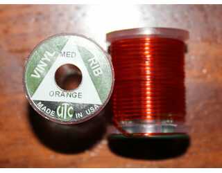WAPSI VINYL ROUND RIB, MEDIUM ORANGE  WAPSI VINYL ROUND RIB, MEDIUM ORANGE