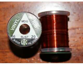 WAPSI VINYL ROUND RIB, MEDIUM RUST  WAPSI VINYL ROUND RIB, MEDIUM RUST