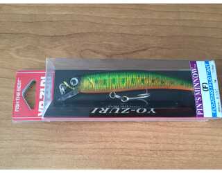 YO-ZURI PINS MINNOW HOLO 90F F1016-SHMY