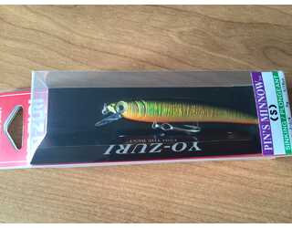 YO-ZURI PINS MINNOW HOLO 70S F1018-GBL