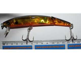 YO-ZURI CRYSTAL 3D MINNOW JOINTED F130 F1051-HGBL