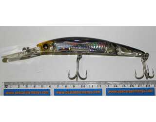YO-ZURI CRYSTAL 3D MINNOW DEEP130 F1052-HSBL