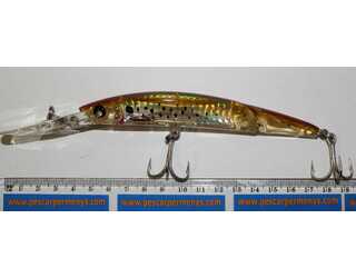 YO-ZURI CRYSTAL 3D MINNOW DEEP130 F1052-HBK