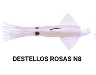 JLC CALAMAR 110gr DESTELLOS ROSAS #8 JLC CALAMAR 110gr DESTELLOS ROSAS #8