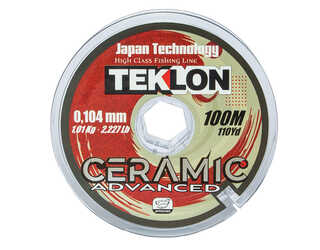 NYLON TEKLON CERAMIC ADVANCED 100 mts.0,235mm 4.57kg NYLON TEKLON CERAMIC ADVANCED 100 mts.0,235mm 4.57kg
