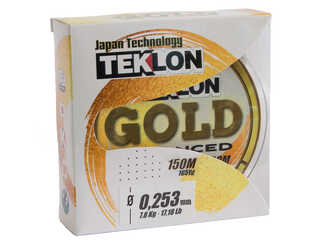 NYLON TEKLON GOLD ADVANCED 150 mts.0,248mm 6.04kg NYLON TEKLON GOLD ADVANCED 150 mts.0,248mm 6.04kg