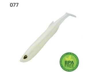 VINILO SAKURA XPRAT SHAD 90mm 5gr (6 unidades) COLOR 077 PEARL WHITE VINILO SAKURA XPRAT SHAD 90mm 5gr (6 unidades) COLOR 077 PEARL WHITE