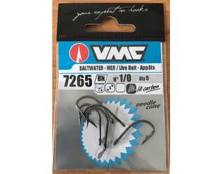 ANZUELO VMC 7265 LIVEBAIT BN 1/0 (5 unidades)  ANZUELO VMC 7265 LIVEBAIT BN 1/0 (5 unidades)