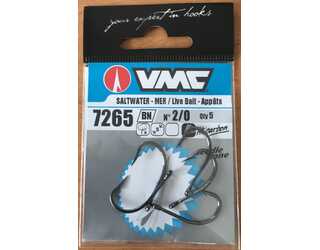 ANZUELO VMC 7265 LIVEBAIT BN 2/0 (5 unidades)  ANZUELO VMC 7265 LIVEBAIT BN 2/0 (5 unidades)