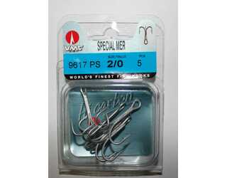 ANZUELO TRIPLE VMC 9617 PERMASTEEL 2/0 (5uni)  ANZUELO TRIPLE VMC 9617 PERMASTEEL 2/0 (5uni)