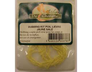 DUBBING KIT POIL LIEVRE JAUNE SALE  DUBBING KIT POIL LIEVRE JAUNE SALE