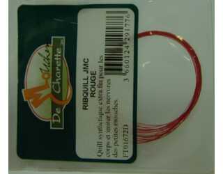 JMC QUILL RIBQUILL SINTETICO EXTRA FINO ROJO  JMC QUILL RIBQUILL SINTETICO EXTRA FINO ROJO