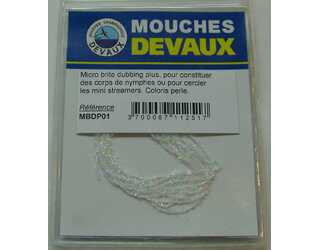 MICRO BRITE DUBBING PLUS 1m COLOR PERLA  MICRO BRITE DUBBING PLUS 1m COLOR PERLA