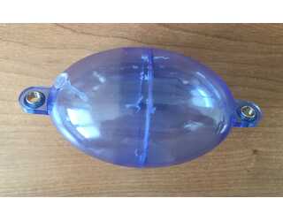 FLOTADOR BULDO OVOIDE OLLAOS 6 TRANSPARENTE 80gr  FLOTADOR BULDO OVOIDE OLLAOS 6 TRANSPARENTE 80gr