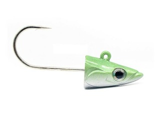 FIIISH - JIG HEAD CRAZY SAND EEL 150 SHORE 10GR - PEARL GREEN (2 unidades) FIIISH - JIG HEAD CRAZY SAND EEL 150 SHORE 10GR - PEARL GREEN (2 unidades)