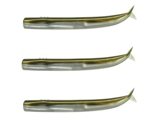 FIIISH BLACK CRAZY SAND EEL 220 - 3 CUERPOS KHAKI