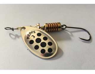 CUCHARILLA MEPPS AGLIA ANZUELO SIMPLE SIN MUERTE 3 PPN - PLATA PUNTOS NEGRO CUCHARILLA MEPPS AGLIA ANZUELO SIMPLE SIN MUERTE 3 PPN - PLATA PUNTOS NEGRO