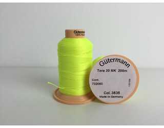HILO ANILLAR 200 m- TERA 20 MK - COL.3835 AMARILLO FLUOR