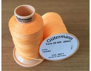 HILO ANILLAR 200 m- TERA 20 MK - COL. 3871 NARANJA FLUOR