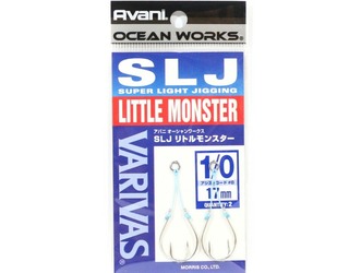 VARIVAS OW SUPER LIGHT JIGGING LITTLE MONSTER 1/0 13mm (2 unidades)