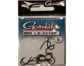 ANZUELO GAMAKATSU LS-3310F HOOKS BLACK Nº5 (11 unidades)  ANZUELO GAMAKATSU LS-3310F HOOKS BLACK Nº5 (11 unidades)