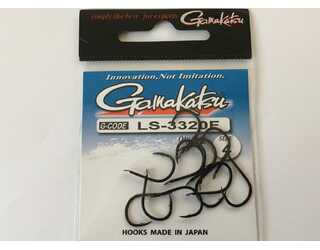 ANZUELO GAMAKATSU LS-3320F HOOKS BLACK Nº4 (12 unidades)  ANZUELO GAMAKATSU LS-3320F HOOKS BLACK Nº4 (12 unidades)