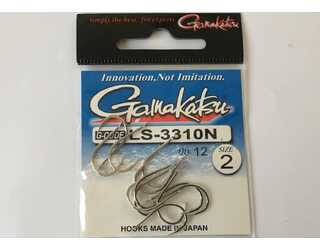 ANZUELO GAMAKATSU LS-3310N HOOKS NICKEL Nº 2 (12 unidades)  ANZUELO GAMAKATSU LS-3310N HOOKS NICKEL Nº 2 (12 unidades)