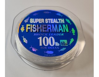 FISHERMAN SUPER STEALTH SHOCK LEADER 60m 100LB FISHERMAN SUPER STEALTH SHOCK LEADER 60m 100LB
