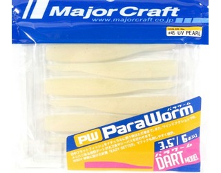 MAJOR CRAFT PARAWORM 3.5" COL #45 UV PEARL (6 unidades)