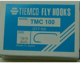 ANZUELO TIEMCO TMC-100 Nº 22 Caja de 100 uds ANZUELO TIEMCO TMC-100 Nº 22 Caja de 100 uds