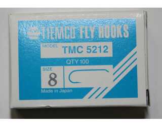 ANZUELO TIEMCO TMC-5212 Nº 08 Caja de 100 uds ANZUELO TIEMCO TMC-5212 Nº 08 Caja de 100 uds