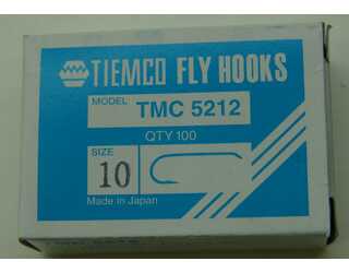 ANZUELO TIEMCO TMC-5212 Nº 10 Caja de 100 uds