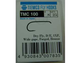 ANZUELO TIEMCO TMC-100 Nº 8 Caja de 20 uds ANZUELO TIEMCO TMC-100 Nº 8 Caja de 20 uds