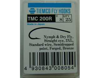 ANZUELO TIEMCO TMC-200R Nº 8 Caja de 20 uds ANZUELO TIEMCO TMC-200R Nº 8 Caja de 20 uds