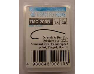 ANZUELO TIEMCO TMC-200R Nº 18 Caja de 20 uds ANZUELO TIEMCO TMC-200R Nº 18 Caja de 20 uds