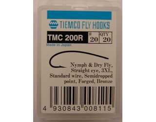 ANZUELO TIEMCO TMC-200R Nº 20 Caja de 20 uds ANZUELO TIEMCO TMC-200R Nº 20 Caja de 20 uds