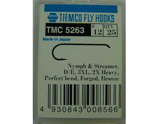 ANZUELO TIEMCO TMC-5263 Nº 12 Caja de 20 uds ANZUELO TIEMCO TMC-5263 Nº 12 Caja de 20 uds