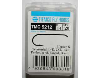 ANZUELO TIEMCO TMC-5212 Nº 14 Caja de 20 uds ANZUELO TIEMCO TMC-5212 Nº 14 Caja de 20 uds