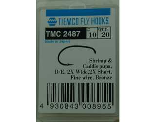 ANZUELO TIEMCO TMC-2487 Nº 10 Caja de 20 uds ANZUELO TIEMCO TMC-2487 Nº 10 Caja de 20 uds